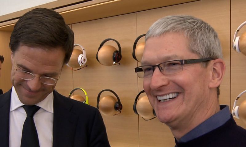 Tim Cook: 'Ik kijk uit naar mijn komst naar Nederland eind mei'