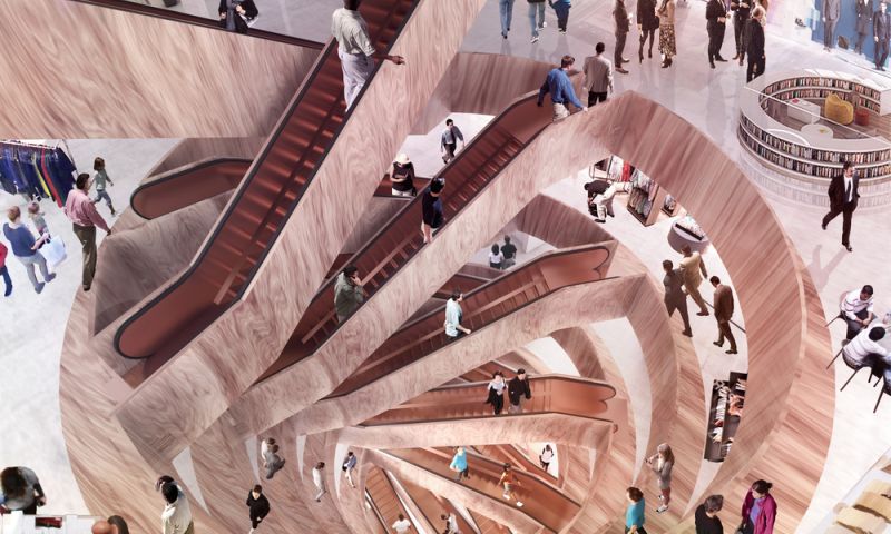 OMA geeft Berlijns trots vier spectaculaire trappen