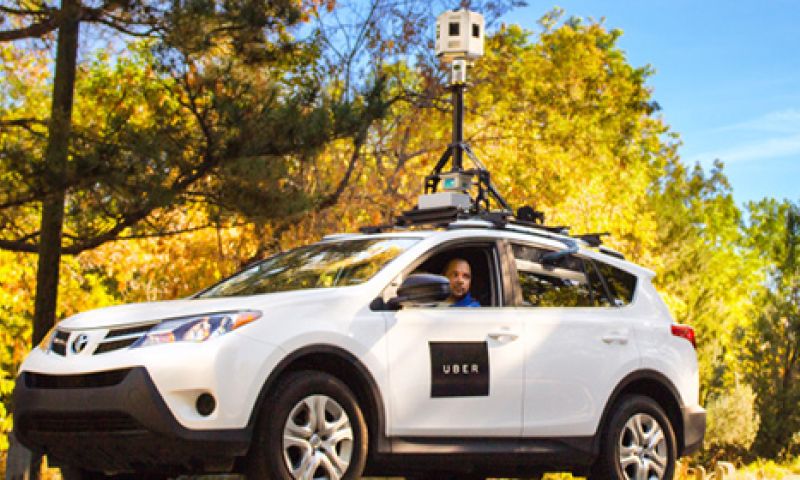 Uber brengt nu ook de wegen in kaart met eigen camera-auto's