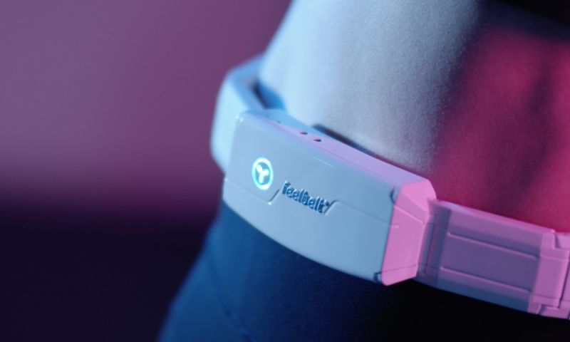 De FeelBelt riem geeft surround gevoel bij muziek, films en games.