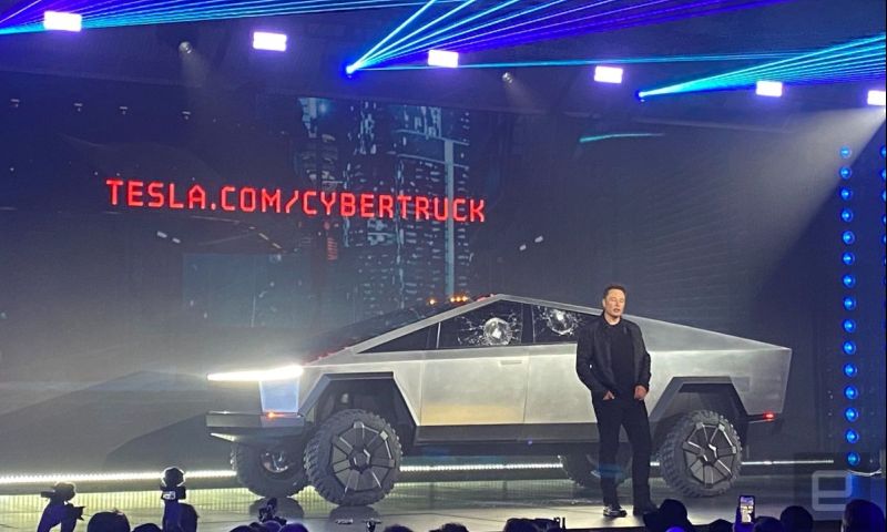 Tesla lanceert elektrische pick-up Cybertruck