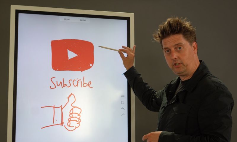 Review: Samsung Flip whiteboard flipover interactief scherm tekenen