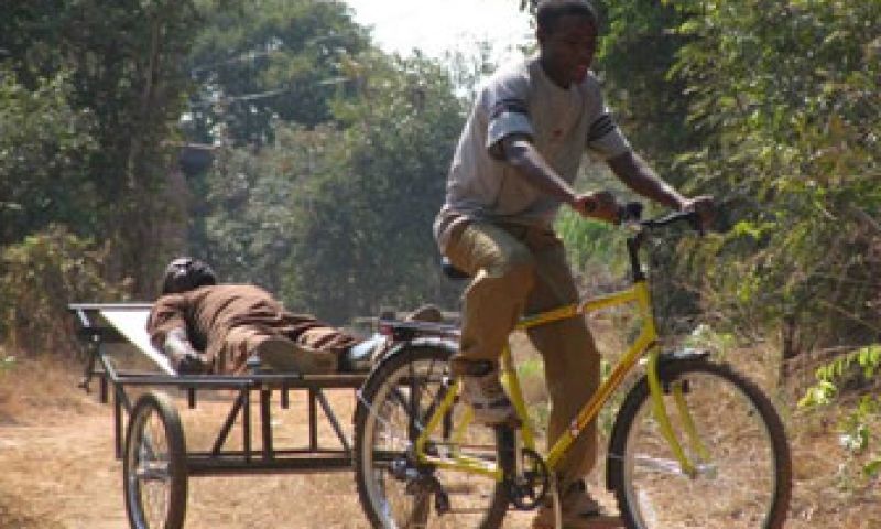 Bamboe bike uit Zambia