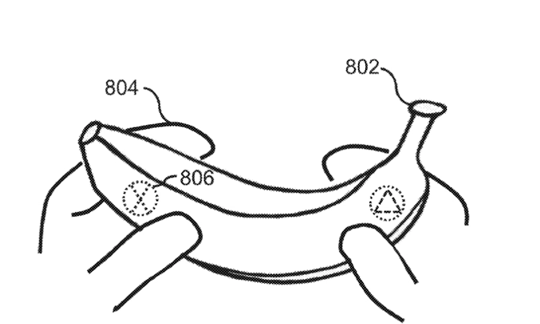 sony patenteert controller banaan patent