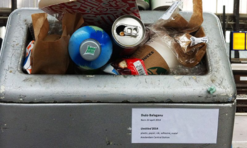 Boete voor schone straatkunst op smerig NS-station