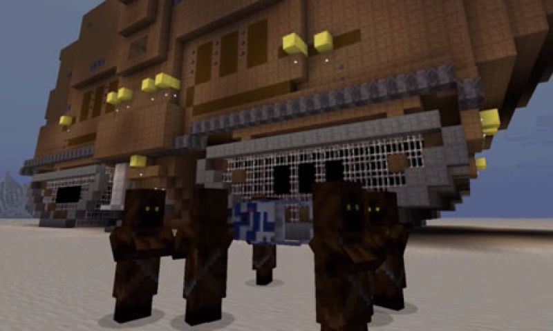Video: Star Wars in Minecraft (wat een werk!)