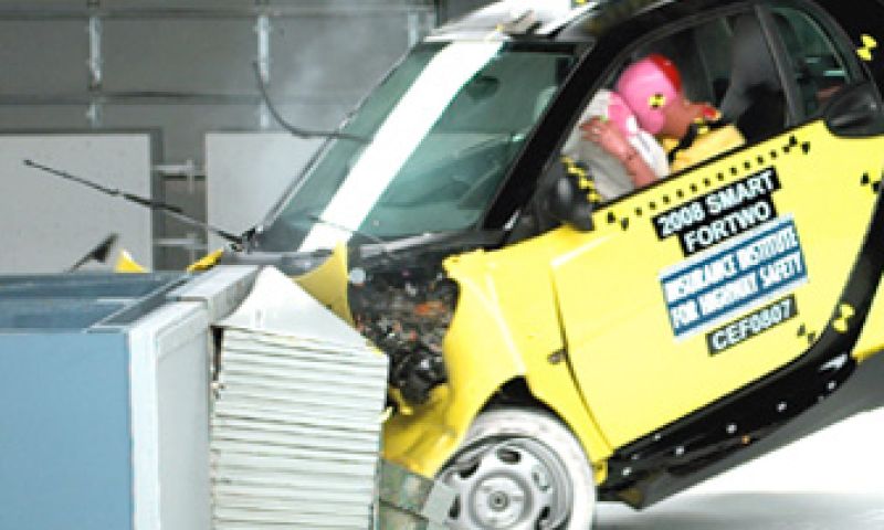 Kleine auto's minder veilig dan gedacht