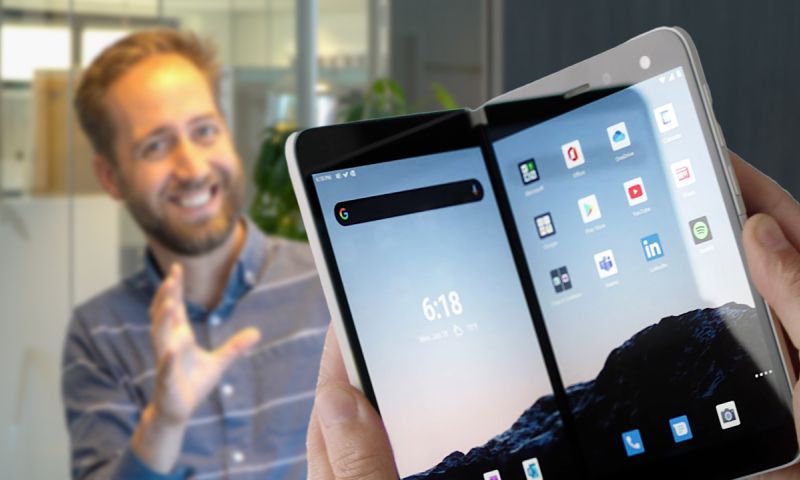microsoft surface duo innovatie smartphone smartwatch tablet apple
