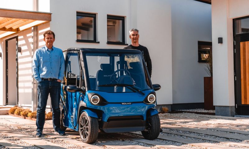 squad auto zonnepanelen stadsauto