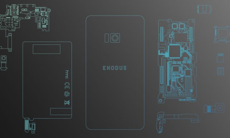 HTC blockchain smartphone exodus crypto cryptocurrency hardware wallet