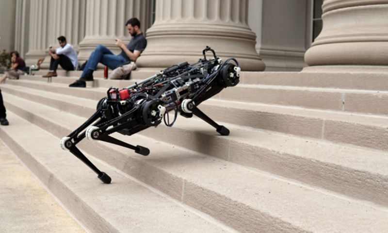 Cheetah-robot kan traplopen zonder camera's