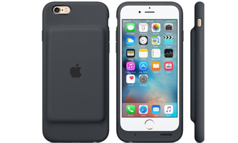 Apple verrast met eigen 'dikke' accu-case voor iPhone 6(S)