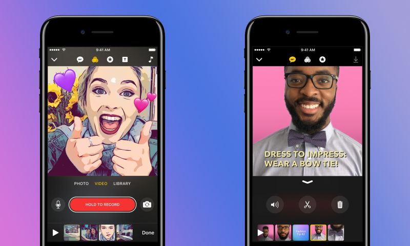 Apple Clips is een Snapchat-achtige video-app