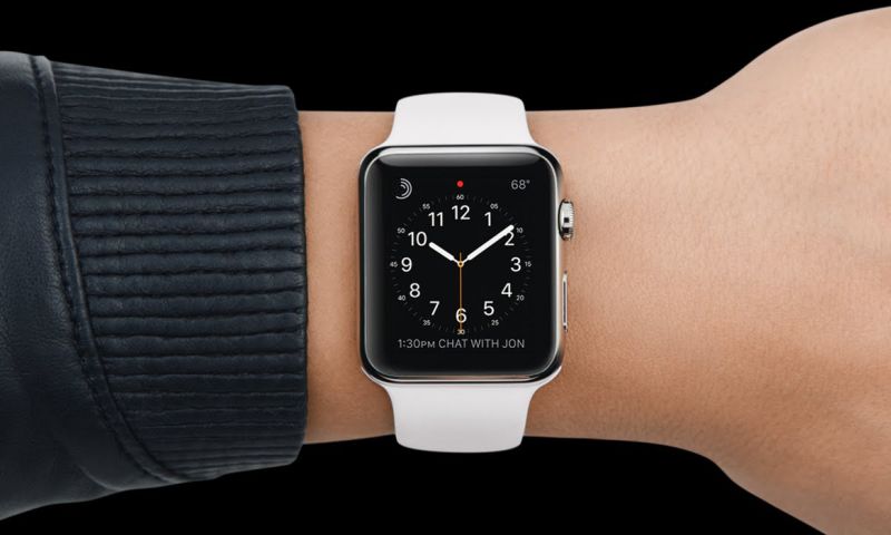 Verkoop Apple Watch ingestort