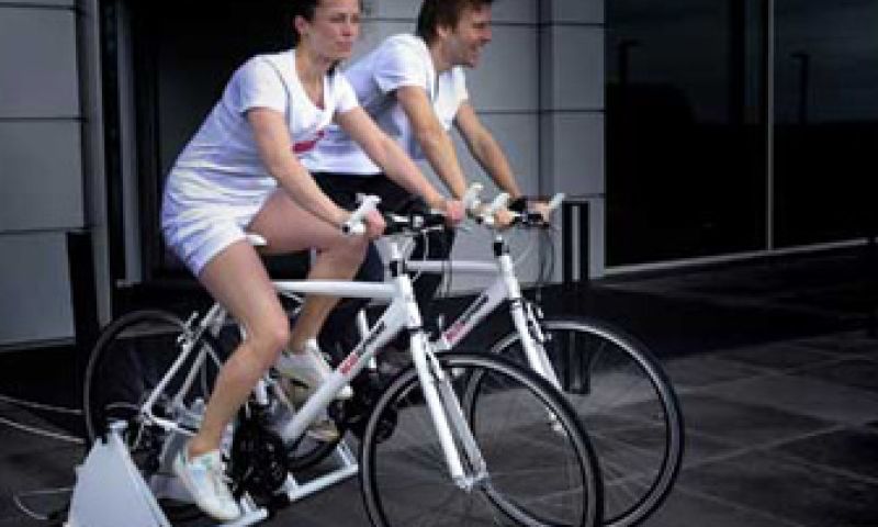 Gratis eten in ruil voor kwartiertje fietsen