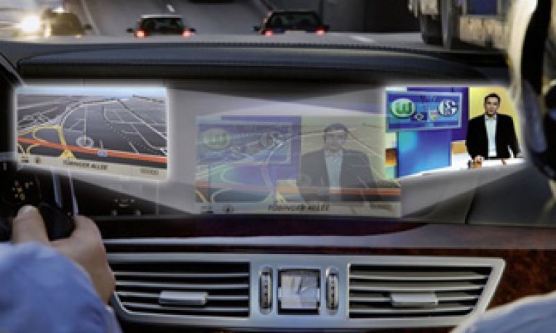 Autoscherm voor bestuurder en bijrijder