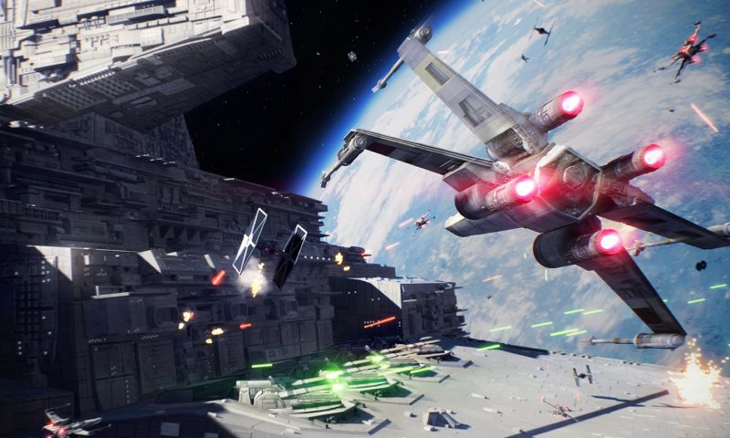Video: vliegen in Star Wars Battlefront 2