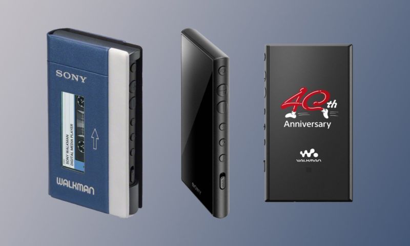 Sony vermomt nieuwste Walkman als het allereerste model