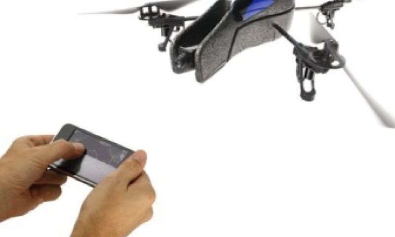 AR-game voor de iPhone-Drone