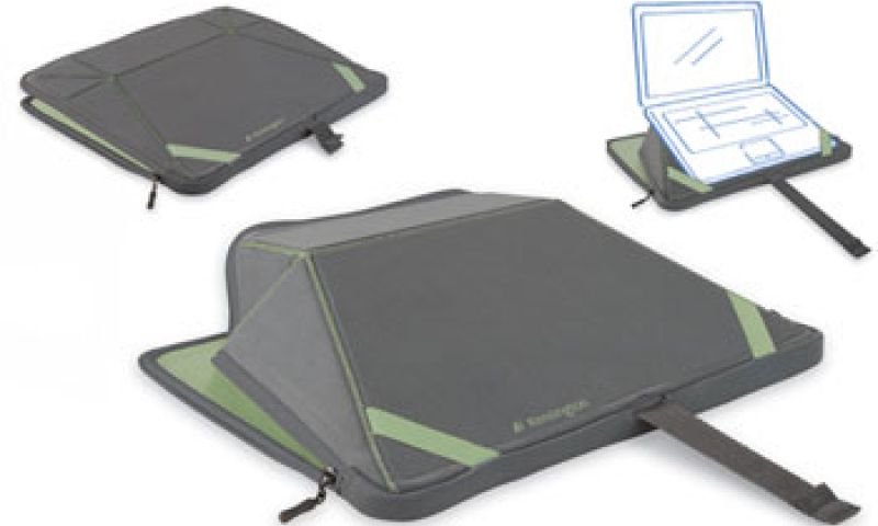 Stand en sleeve voor je laptop ineen
