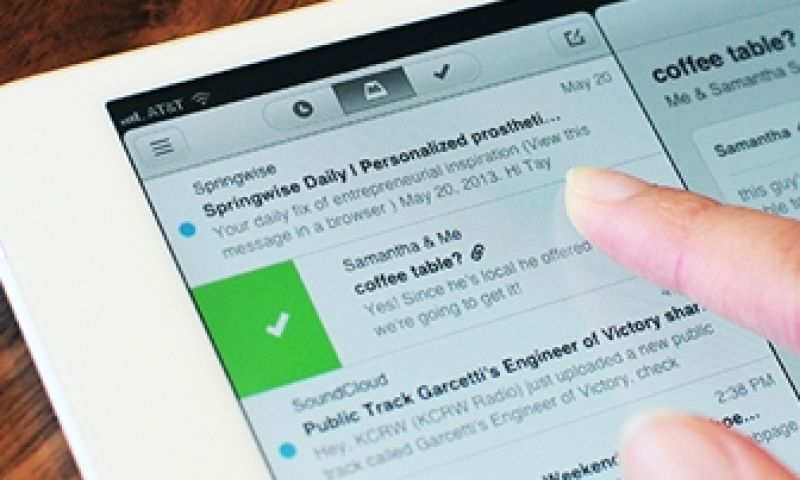 App van de Week: Mailbox voor iPad