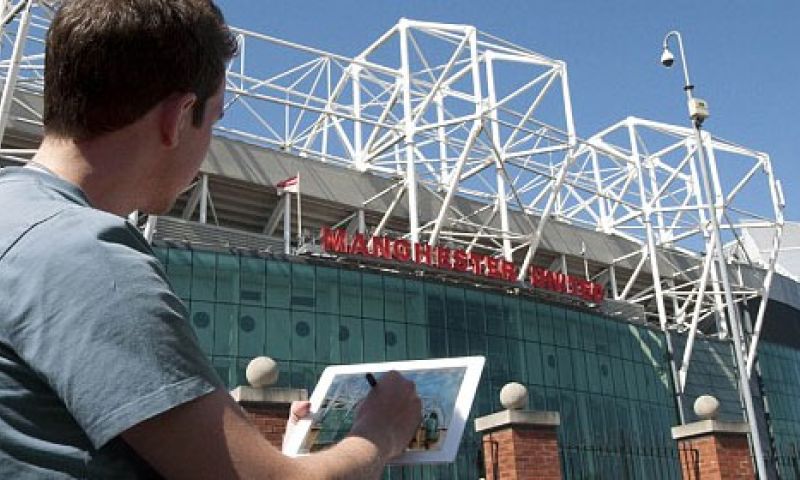 iPads verboden in stadion Manchester United