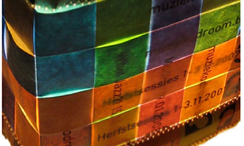 Festivalherinneringen aan het plafond