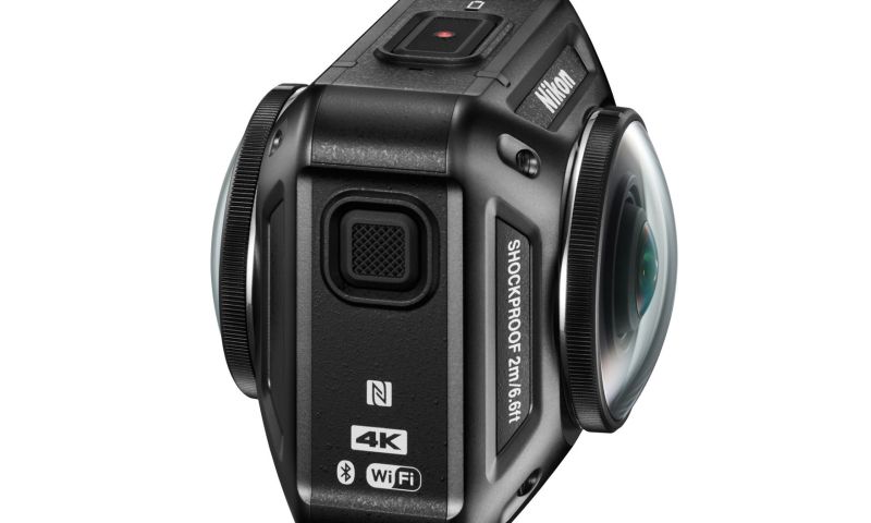 Eerste actiecamera van Nikon filmt in 360 graden