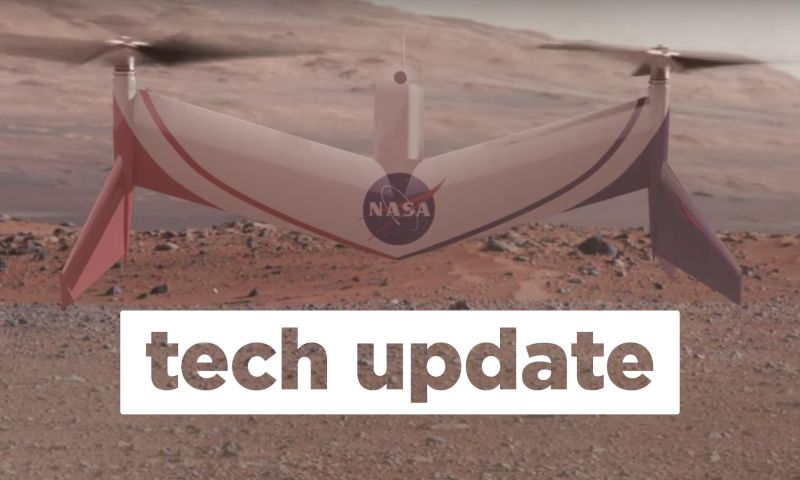 Tech Update: Mars-drones en hersenchips