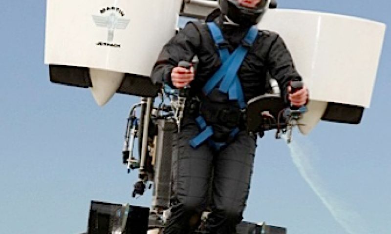 Naar 1500 m hoog met jetpack