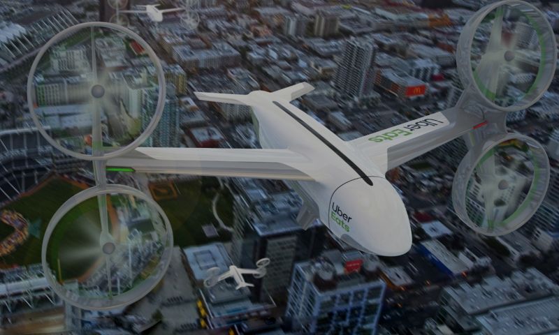 Uber wil nog deze zomer fastfood bezorgen met drones