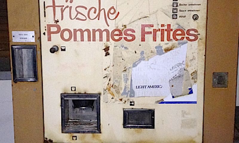 Commentaar: Frietautomaat is al zo oud als de weg naar... België 