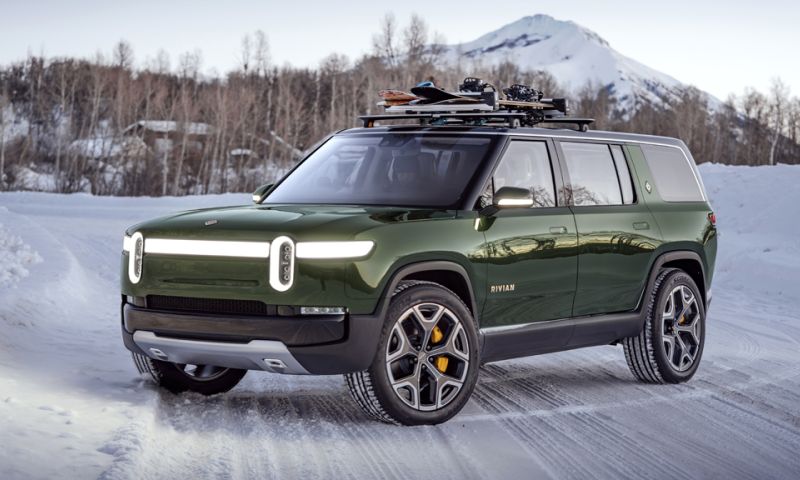 Rivian elektrische auto prijsverhoging Amerika