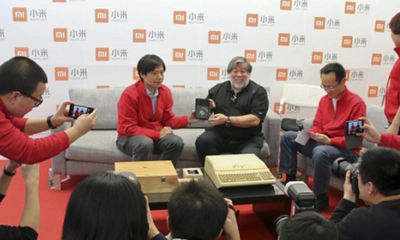 Apple-oprichter Wozniak looft de 'Chinese Steve Jobs'