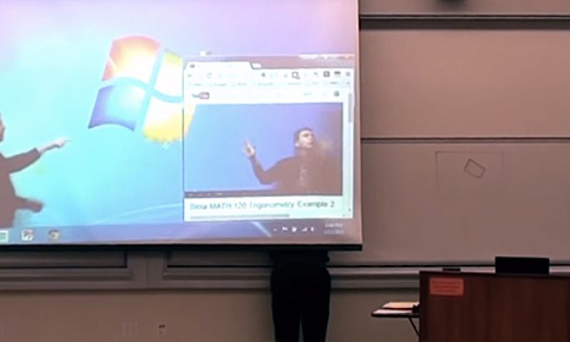 Briljante videograp van wiskundedocent gaat viral