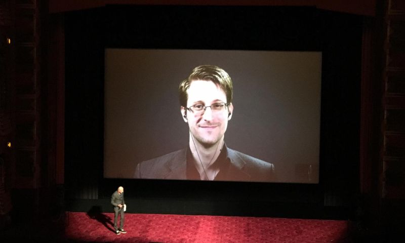 Snowden niet bang voor Donald Trump