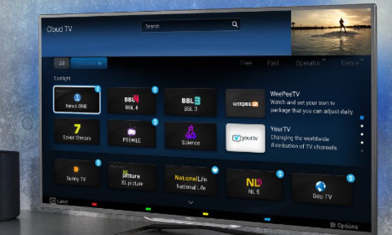 Philips Smart TV streamt nu zenders en Dropbox-bestanden