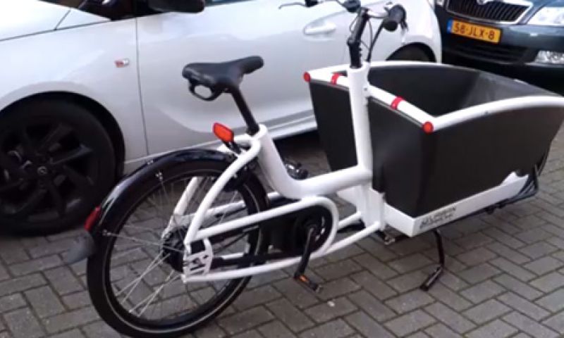 Eerste indruk: Urban Arrow-bakfiets met trapondersteuning