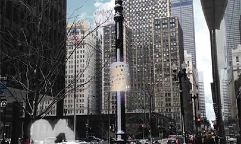 Chicago registreert straks alles via lantaarnpalen