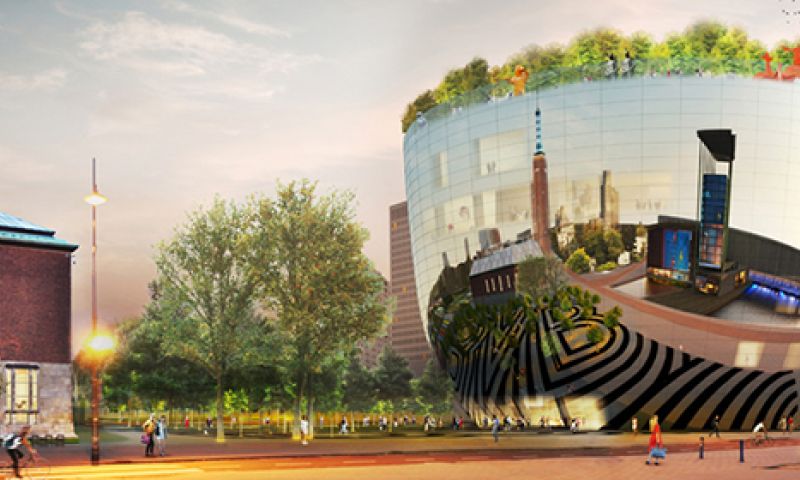 Zo ziet het nieuwe publieke kunstdepot van Rotterdam eruit