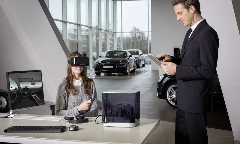 De autodealer bezoek je voortaan in VR