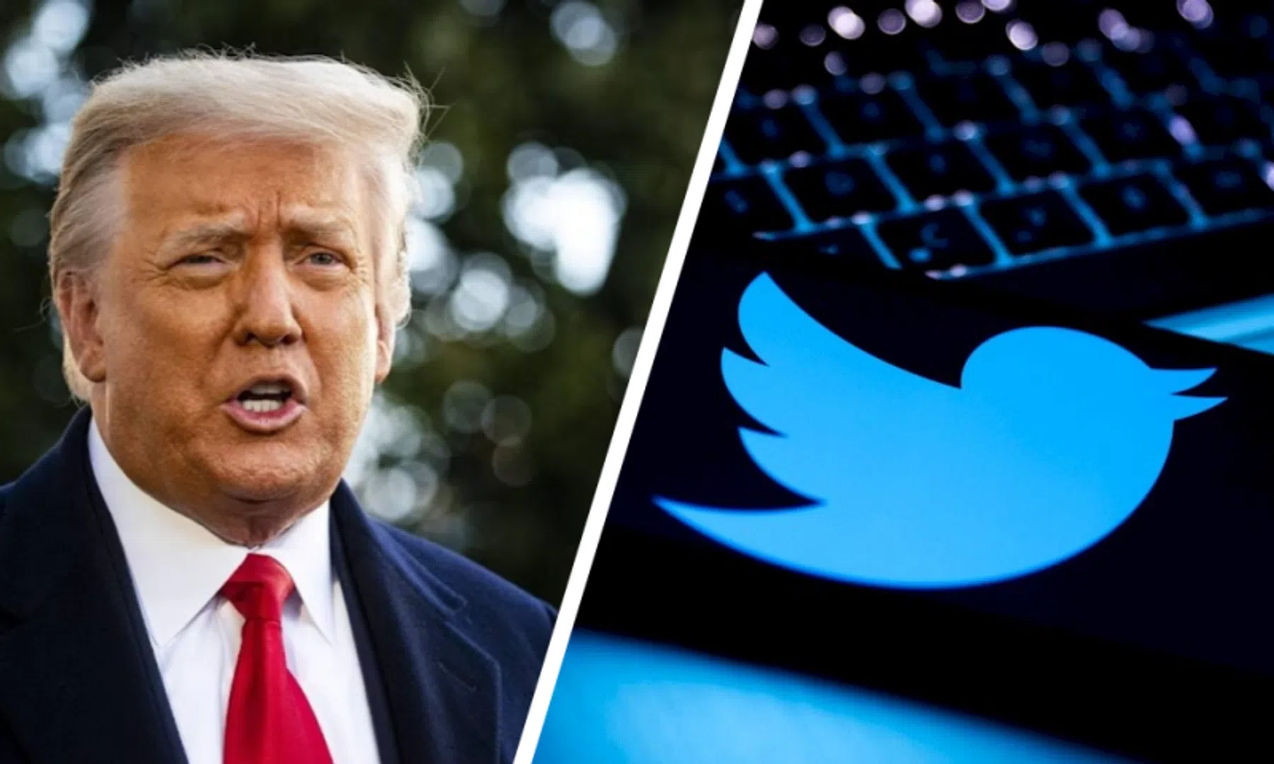 comedian twitter valse nep doodverklaring donald trump