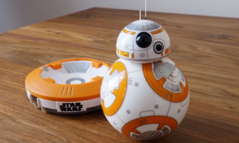 Gaaf: mini-versie Star Wars-robot BB-8 met app te besturen