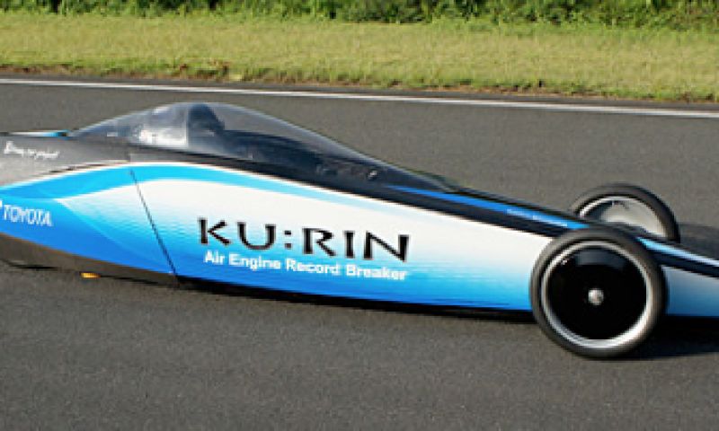 Toyota breekt persluchtauto snelheidsrecord