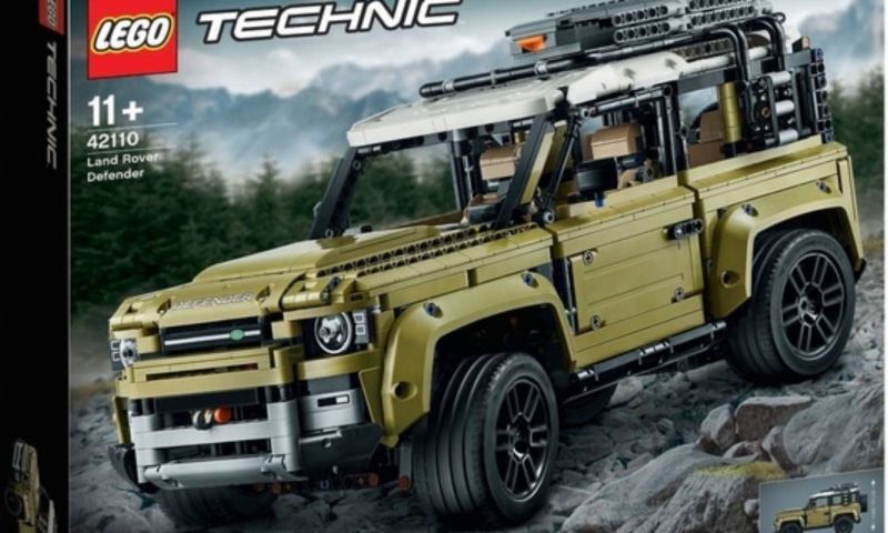 Land Rover Defender gelekt in Lego