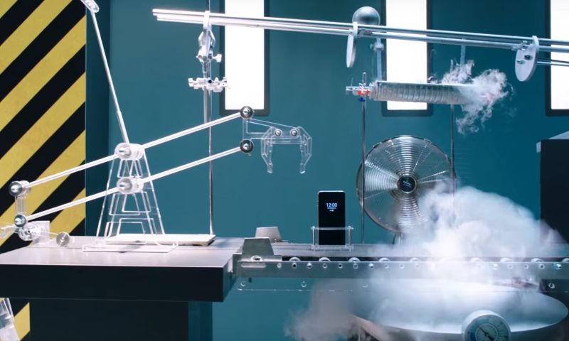 Video: LG G6 getest door Rube Goldberg-machine