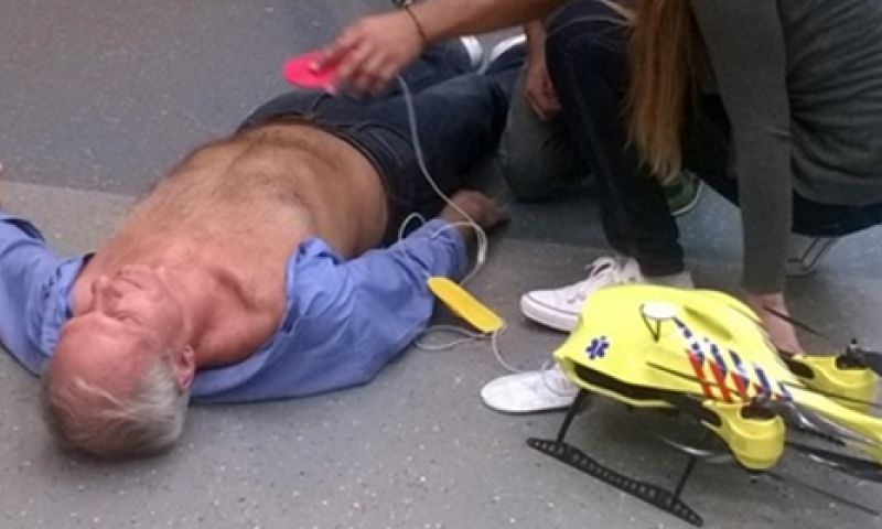 Ambulance-drone van Delftse student kan levens redden