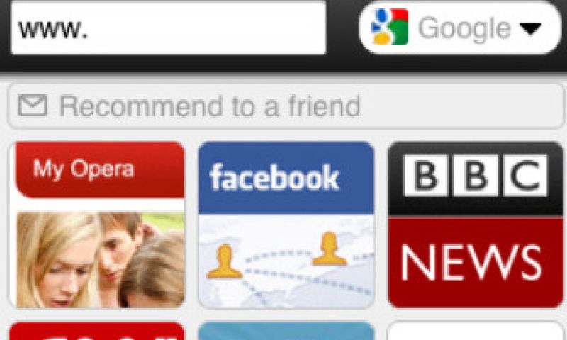 Opera Mini toch in de App Store