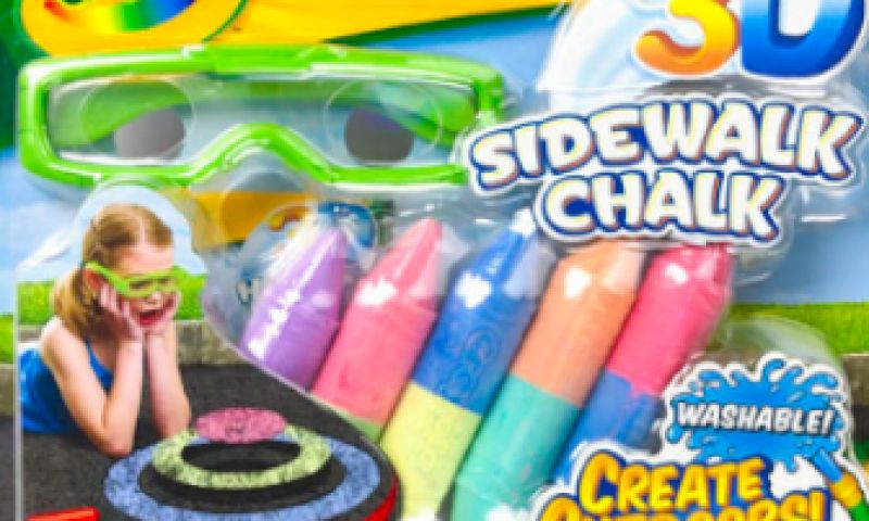 3D-tekeningen op straat