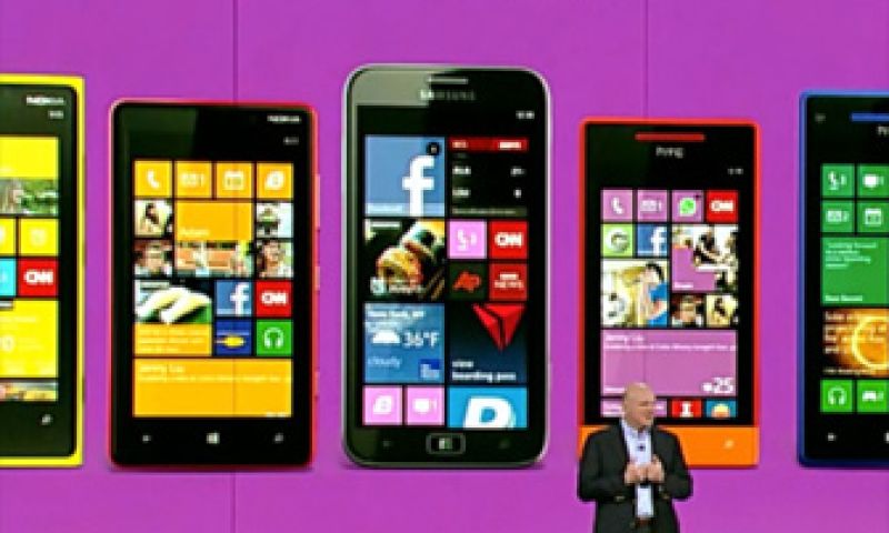 Windows Phone wint voorlopig slag om derde plek